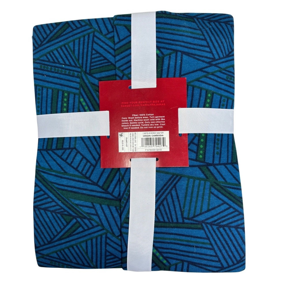 New Wondershop at Target Women Blue XXL 2 Piece Family Sleep Set Alice Butts Art - Picture 2 of 5